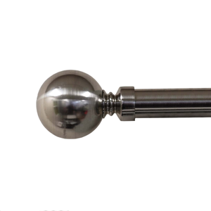 25/28mm Verona Stainless Steel Extendable Pole