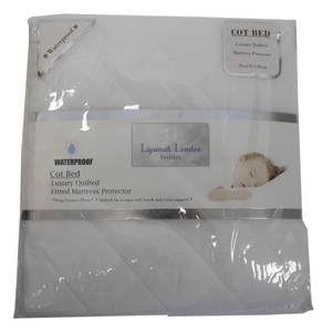 Toddler Bed Luxury Quilted Waterproof Mattress Protector 70x140