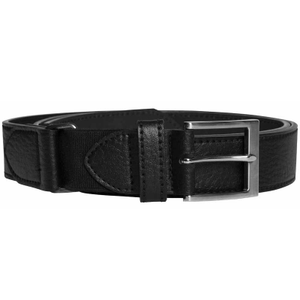 D555 Mens Kingsize Xtenda Bonded Leather Belt - Black - 52 / Black