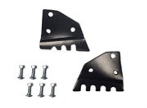 12" Post Hole Digger Serrated Auger Edges w/ Nuts & Bolts Replaces Danuser