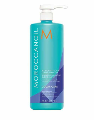 Moroccanoil Blonde Perfecting Purple Shampoo 1Lt