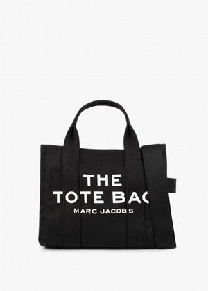 The Small Black Canvas Tote Bag