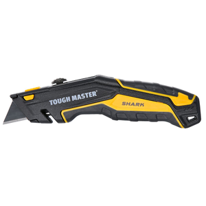 TOUGH MASTER Retractable Utility Knife Retractable Trimming Utility Knife with 4 SK2 Blades (UTK184)