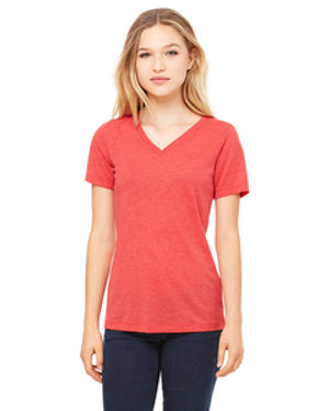 Bella + Canvas 6415 Ladies' Relaxed Triblend V-Neck T-Shirt
