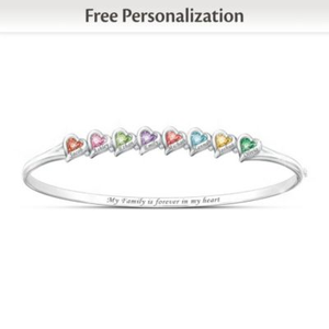 Our Family Of Love Personalized Bracelet