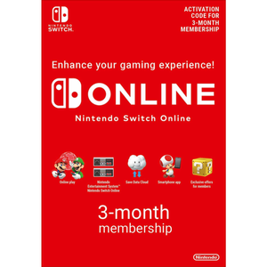 Nintendo Switch Online 3 Month (90 Day) Membership