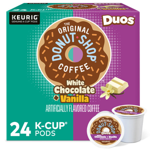 The Original Donut Shop White Chocolate Vanilla K-Cups, Medium Roast – 24 Count