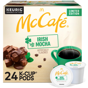 McCafé Irish Mocha K-Cups, Medium Roast – 24 Count (Limited Edition)