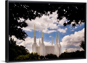 Washington DC Temple, Mid Summer Day, South Kensington, Maryland