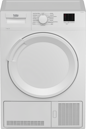 Beko DTLCE80041W 8kg Condenser Tumble Dryer - White