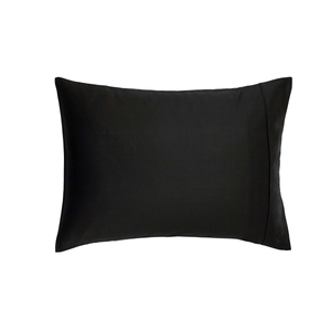 250 Thread Count Plain Dye Pillowcases, Black