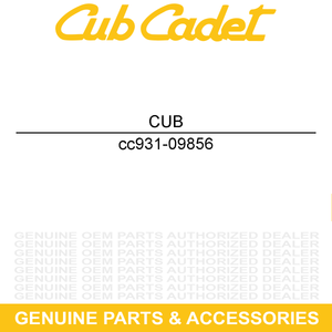 CUB CADET 931-09856 Left Hand LED Headlight Lens