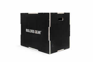 Bulldog Gear - Black 3 in 1 Plyometric Jump Box