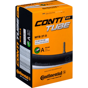 TUBE Con MTB 27.5x1.75-2.4 Sch Black 27.5 inches schrader