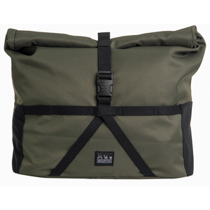 Brompton Bag Borough bag M Olive with frame
