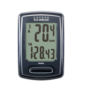 Cateye Velo Wireless Cycle Computer: BLACK size