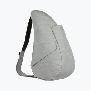 Textured Nylon Rocket Grey - Medium Bag