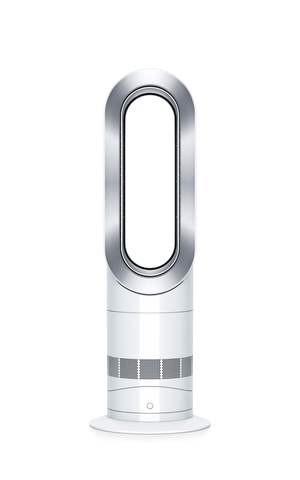Dyson AM09 Hot and Cold Fan Heater - White and Nickel