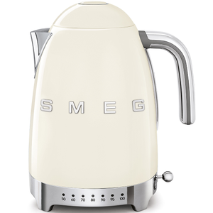 Smeg KLF04CRUK 50s Style Variable Temperature Kettle Cream