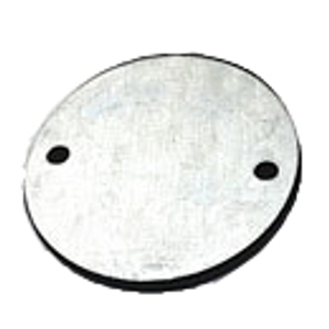 Galvanised Box Lid 68mm to fit 20mm or 25mm Conduit Box - G1510