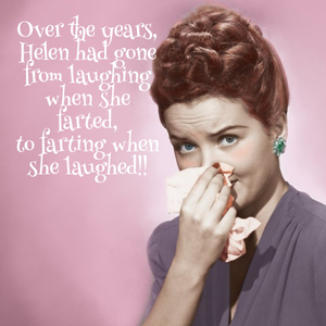 Moonpig Retro Photographic Design Funny Farting Quote Card
