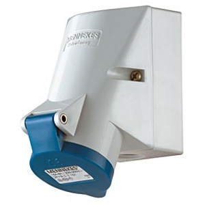 Mennekes 1421ZA 32A 2P+E (3 Pin) 230v IP44 Wall Socket