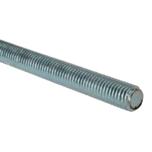 M10 x 3 Metre Threaded Rod Mild Steel Studding Grade 4.6 Bright Zinc Plated