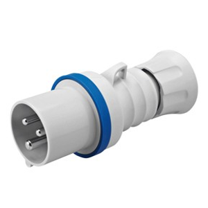 Gewiss GW60004H 16A 2P+E (3 Pin) 230v IP44 Industrial Plug