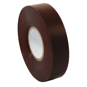Brown PVC Electrical Insulation Tape 19mm x 33mtr