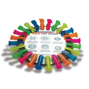 Horizontal Microtube Holder For Vortex Genie Vortex Mixers, Holds 24 x 1.5/2.0mL Tubes