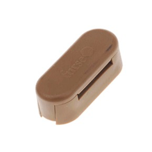 Superlec CLIP25x3BRN 25 x 3mm DC Plastic Tape Clip Brown