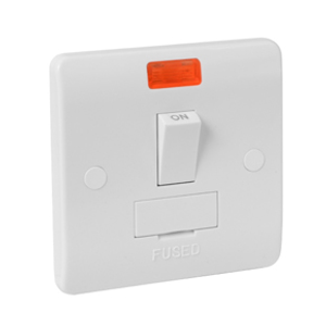 Click CMA652 Mode 13A Switched Fused Connection Unit with Neon White