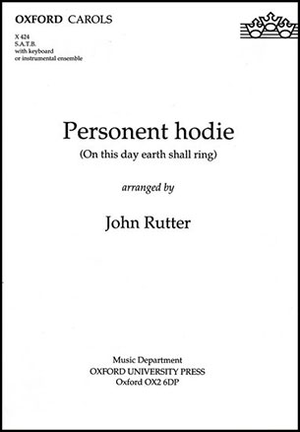 Personent Hodie - SATB 