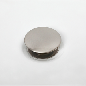 Milano - Universal Push Button Basin Waste - Brushed Nickel