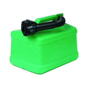 5 Litre Green Plastic Fuel Can