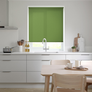 Barra Vine Green Roller Blinds