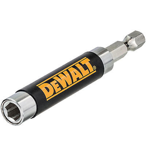 DeWalt Magnetic Bit Holder 120mm With Guide Bush, Diameter 12mm, DT7702-QZ