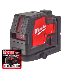Milwaukee L4CLL-301C USB Rechargeable Green Cross Line Laser Level