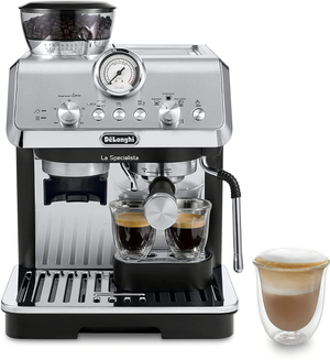 DeLonghi EC9155MB, La Specialista Arte Coffee Machine, Silver
