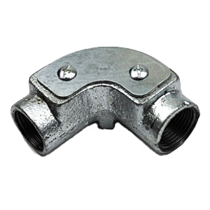 20mm Galvanised Inspection Elbow - G2252