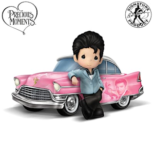 Precious Moments Cruisin' With The King Figurine Collection