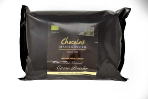 Chocolat madagascar grand cru de sambirano non-alkalised organic madagascan cocoa powder (18 - 20% fat) - 1kg