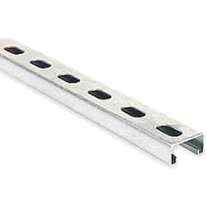 41 x 21 2.5mm Slotted Channel Strut 3m Pre Galvanised 