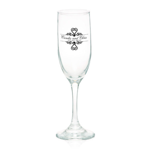 Clear 6.25 oz Premiere Champagne Flutes