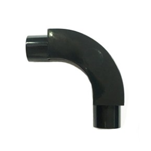 20mm PVC Inspection Bend Black