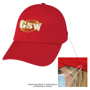 Washed  Cotton Mask  Cap