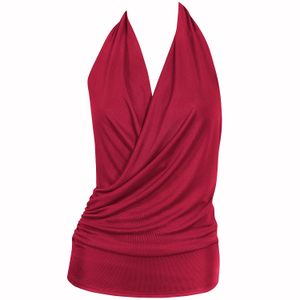 Hearsay Pink Halter Neck Top (M)