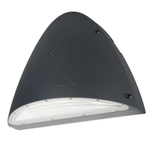 Ovia Inceptor Murus 25W LED Colour Selectable Wallpack with Emergency and Photocell Anthracite Grey