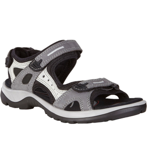 ECCO Womens Offroad Nubuck Outdoor Walking Sandals - 6.5 - 7 UK (40EU) / Titanium