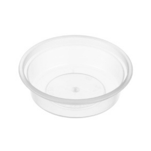 Genfac Round Sauce Container Natural 40ml - 1000 / CARTON